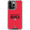 NHL New Jersey Devils Lineup iPhone 16 Pro Clear Case